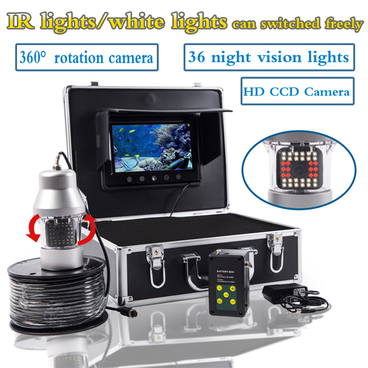 Fish Finder Cable - Détecteur de poissons 360 ° Caméra