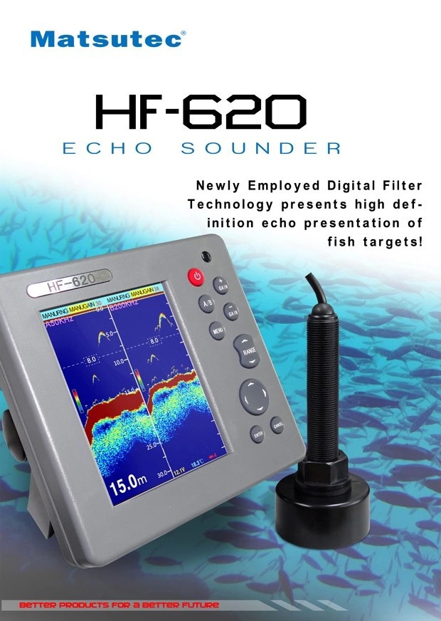 Fish Finder - Matsutec Sondeur de pêche marin couleur