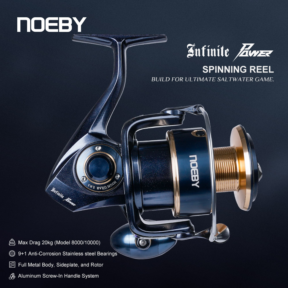 Daiwa Reel Bg - Moulinet de pêche spinning Noeby Infinite