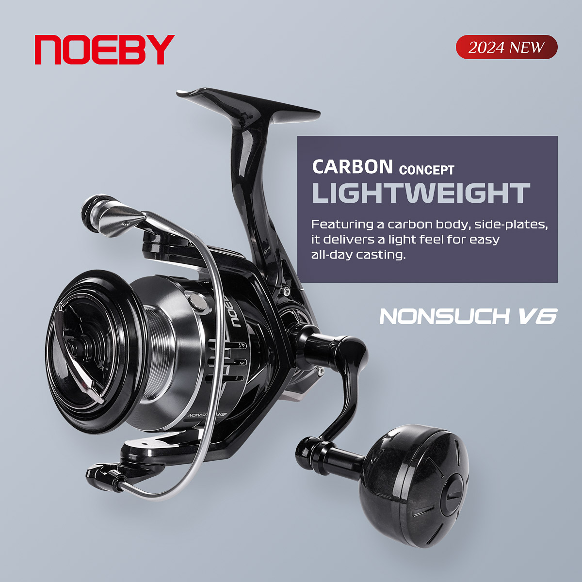 Daiwa Reel Bg - Noeby-Moulinet de pêche Spinning en carbone,