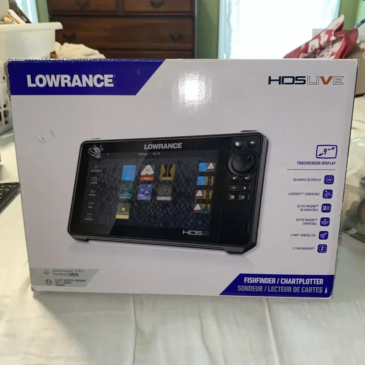 Fish Finder Transducer - TOUT NEUF Lowrance HDS PRO Sondeur
