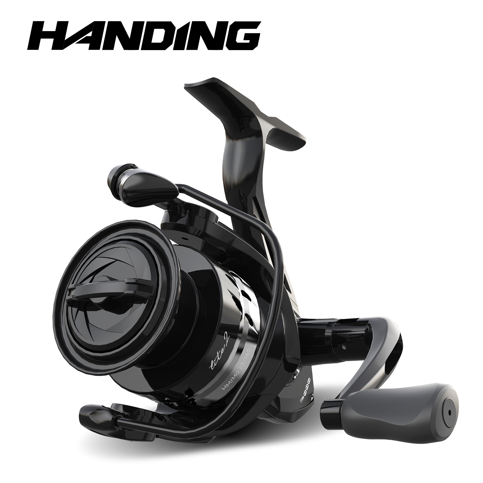 Abu Garcia Reel Max - HANDING Lite Moulinet Spinning Noir avec