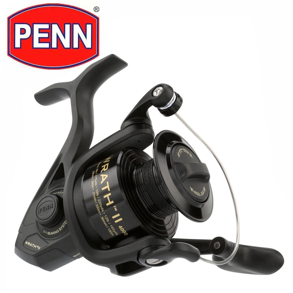 Abu Garcia Reel Max - Moulinet Spinning PENN WRATH II 2500-8000
