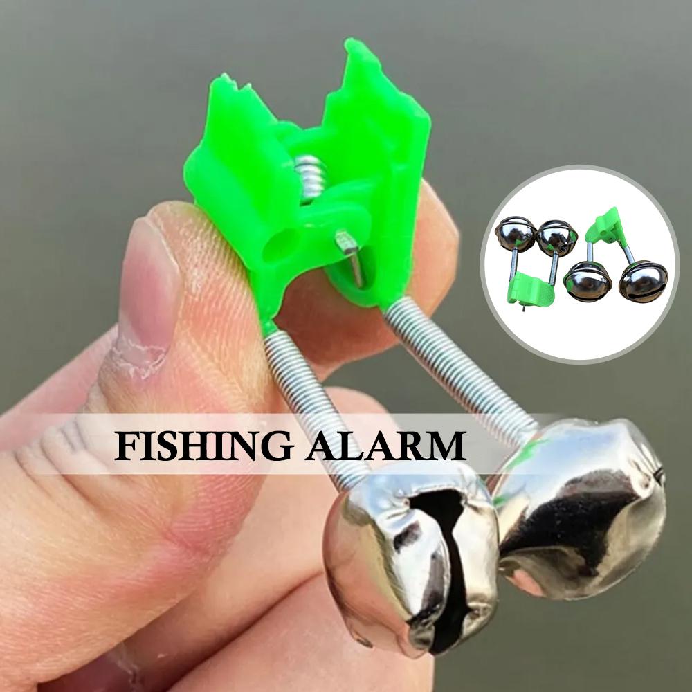 Bite Alarm - 10 clochettes d'alarme de pêche à