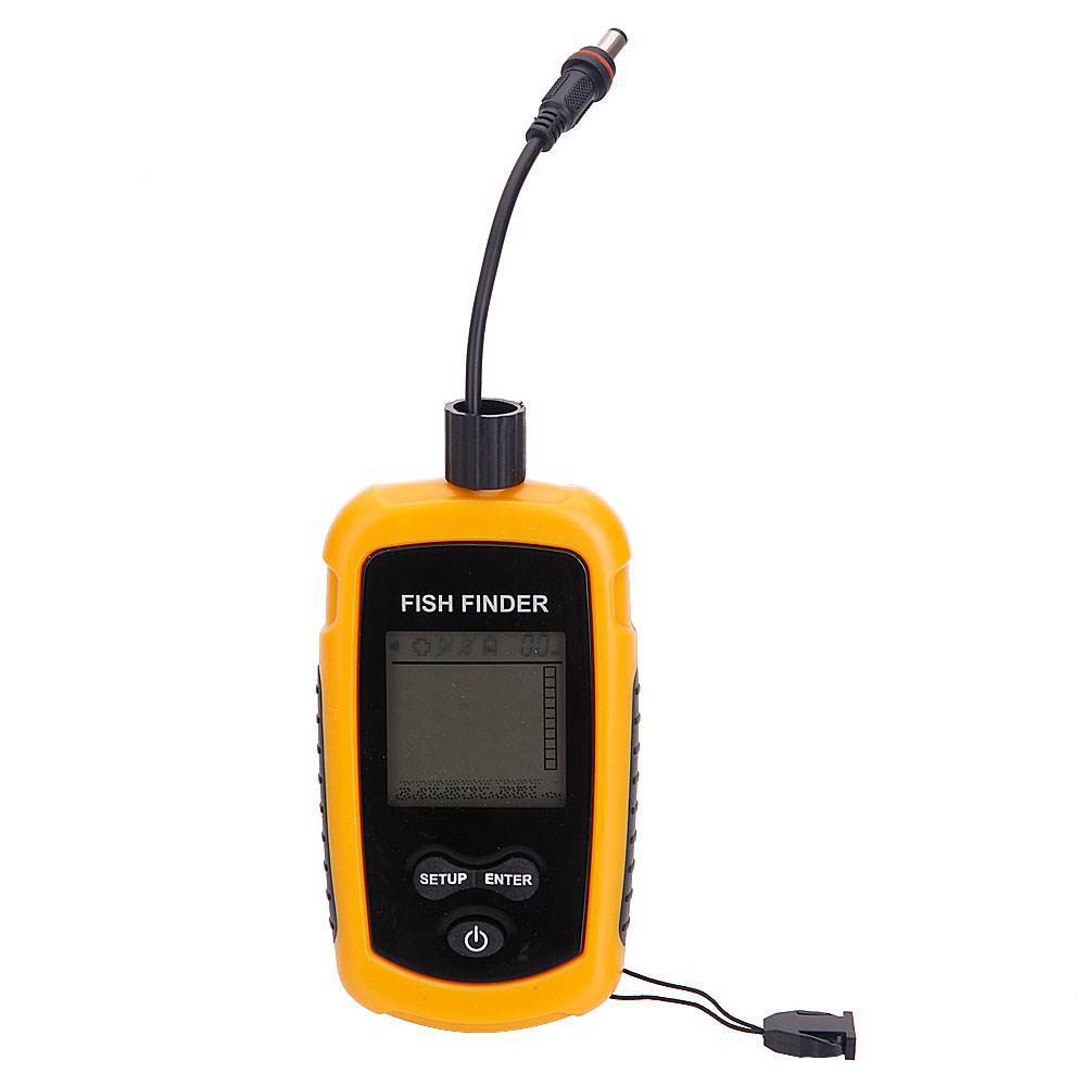 Fish Finder Transducer - Détecteur de poissons sonar portable 100M