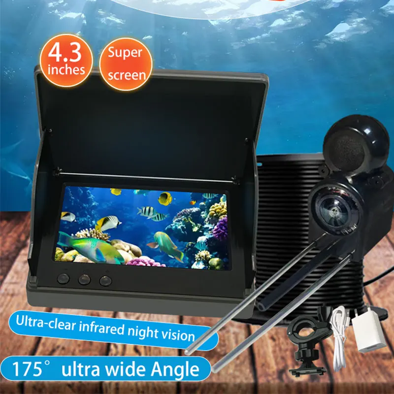 Fish Finder Battery - YS43A – détecteur de poisson sous-marin,