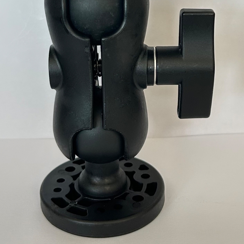 Fish Finder Mount - Plaque à boule rotative pour détecteur