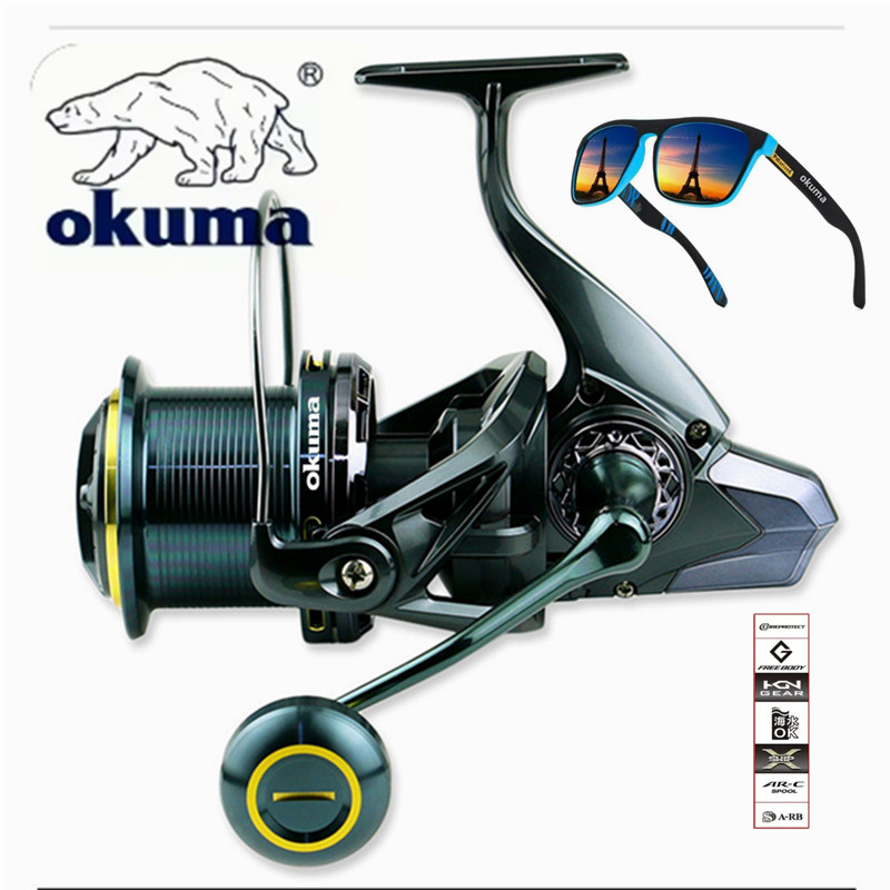 Abu Garcia Reel Max - Moulinet de pêche OKUMA 9000-14000 en