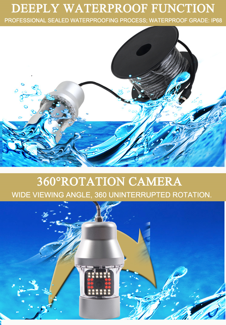 Détecteur de poissons 360 °    - Fish Finder Cable avis et prix