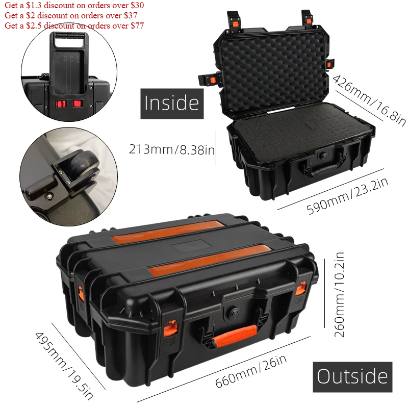 Boîte à outils de grande capac - Fish Finder Case avis et prix