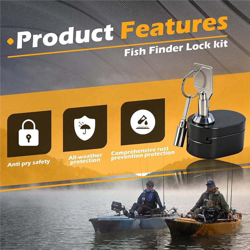 Verrou de sécurité pour détect - Fish Finder Mount avis et prix