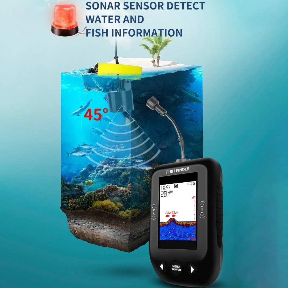 Détecteurs de poissons XF03 à  - Fish Finder Portable avis et prix