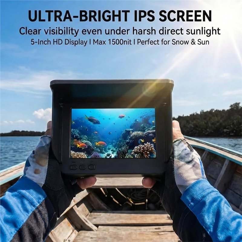 Caméra de pêche sous-marine AA - Fish Finder Portable avis et prix