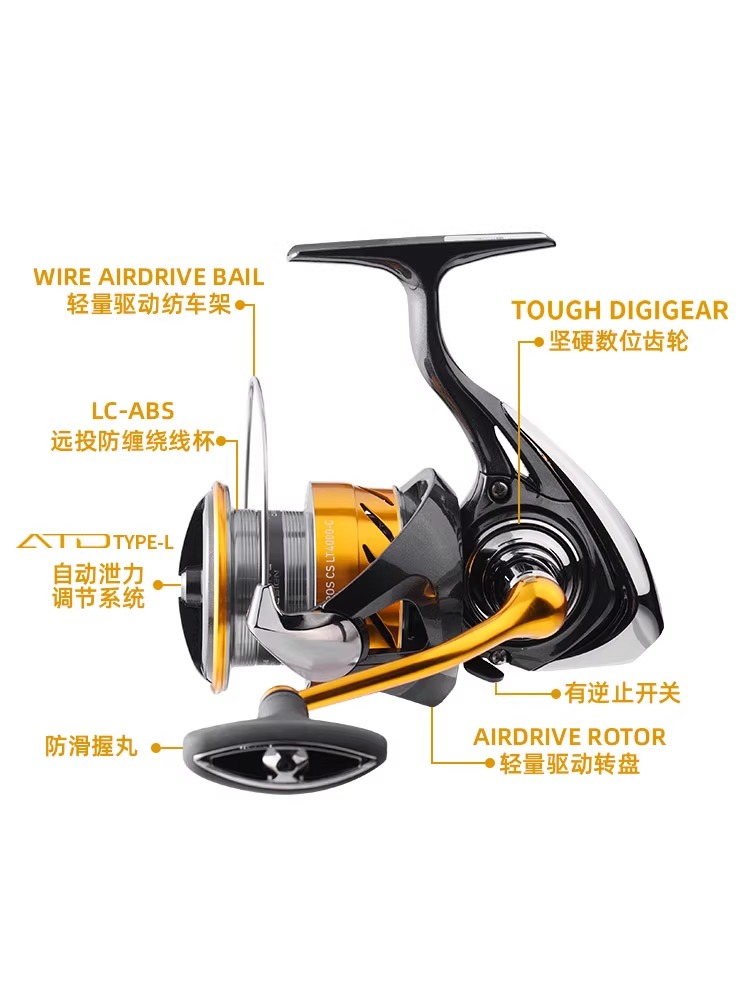 DAIWA-Moulinet de pêche REVROS - Daiwa Reel Fuego avis et prix