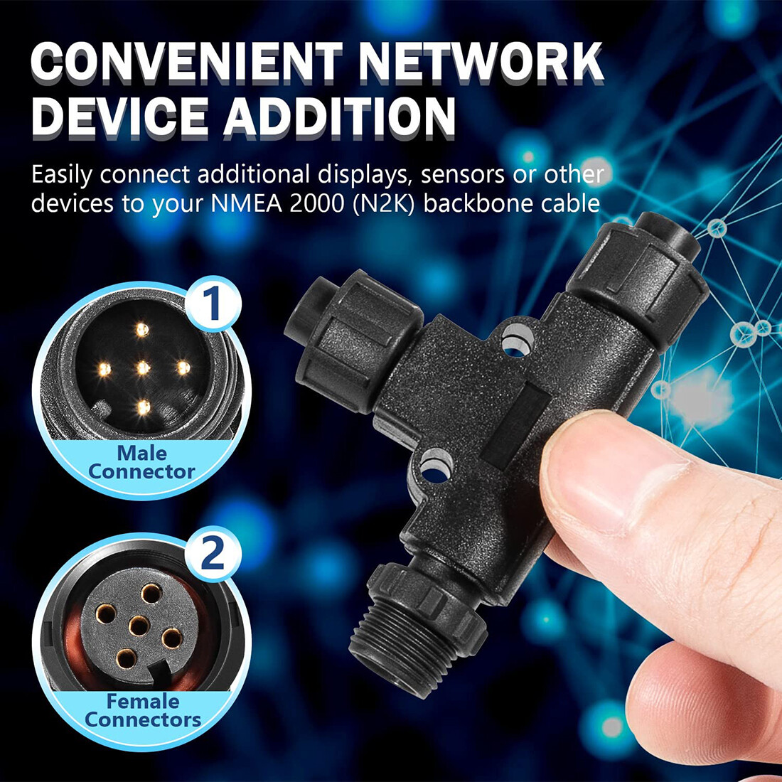 Connecteur en T Micro-C NMEA 2 - Fish Finder Cable avis et prix