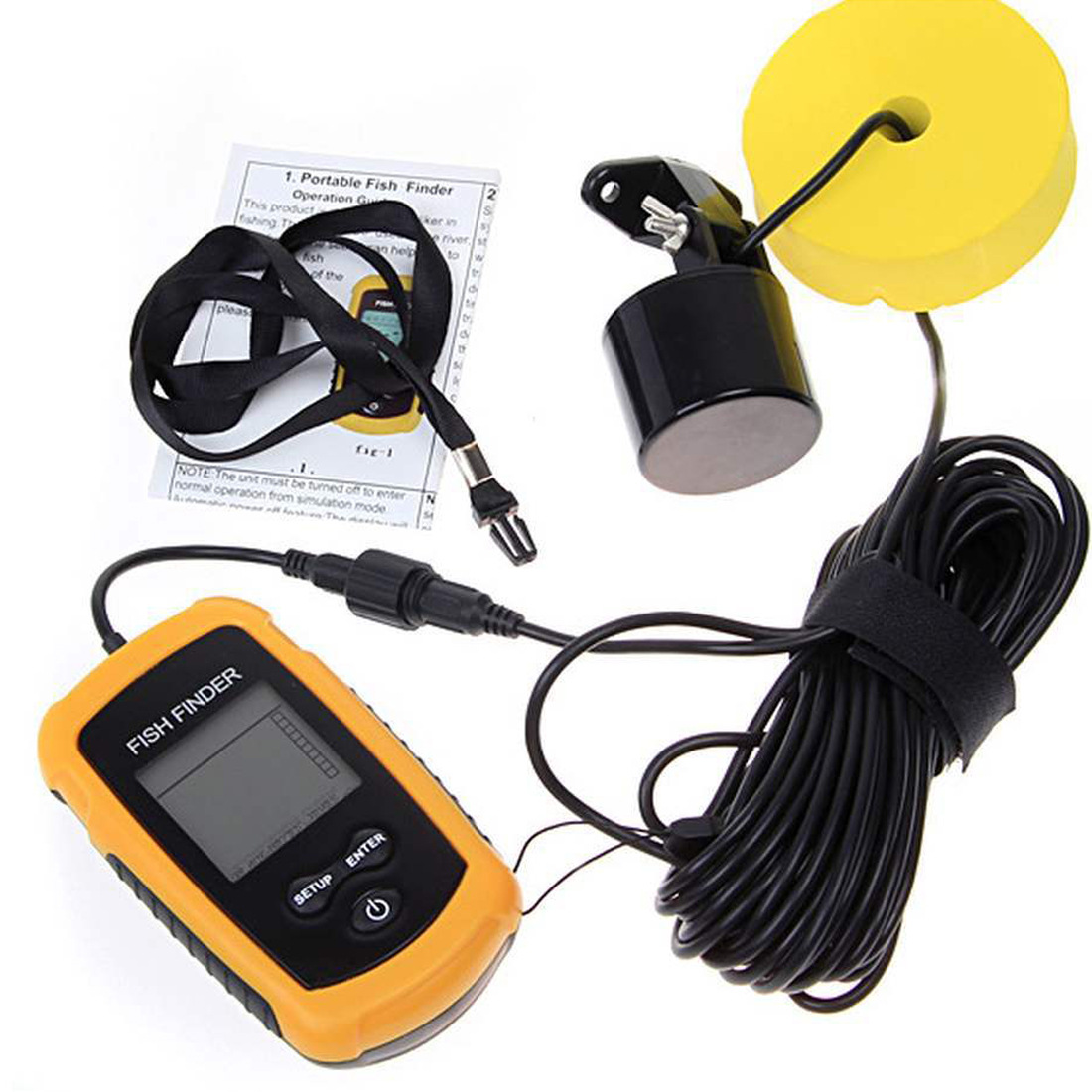 Détecteur de poissons sonar po - Fish Finder Transducer avis et prix