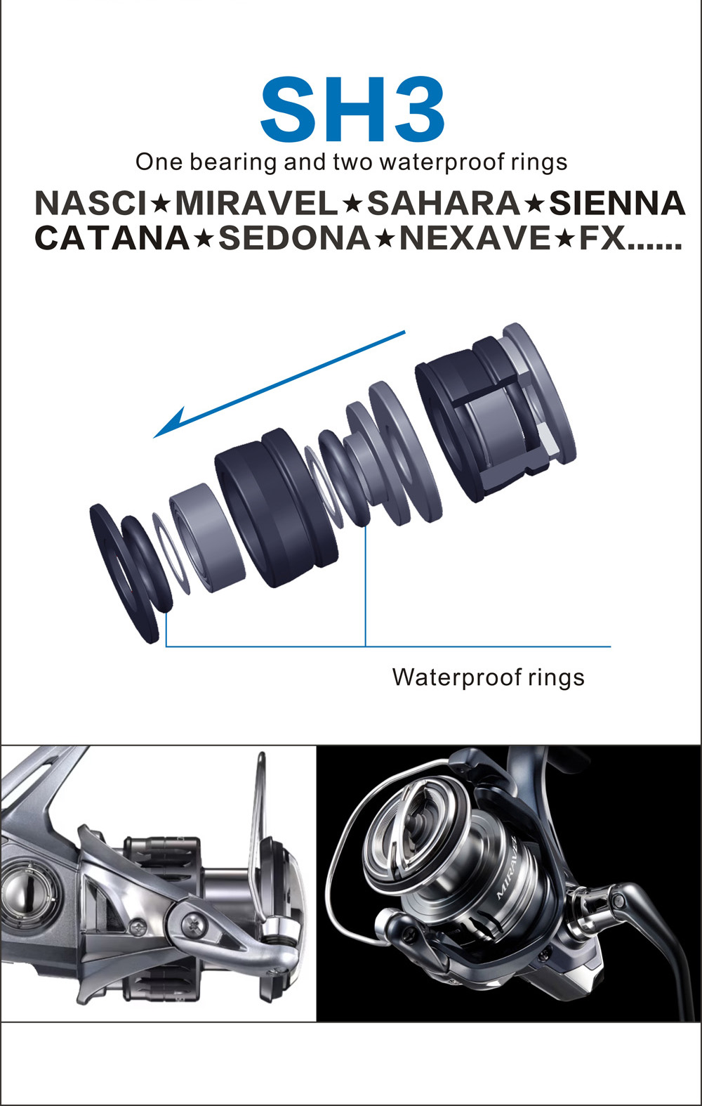 BassLegend – kits de remplacem - Shimano Reel Stradic avis et prix