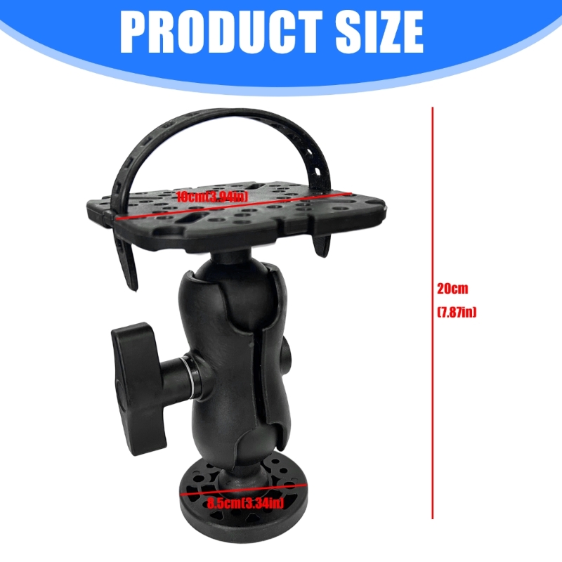 Plaque à boule rotative pour d - Fish Finder Mount avis et prix