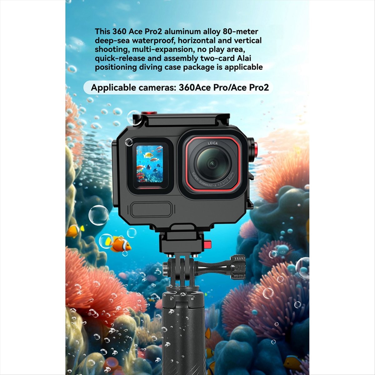 Boîtier étanche M05K 263FT/80M - Underwater Camera avis et prix